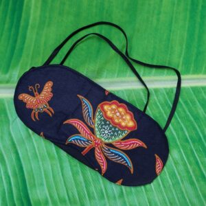 slaapmasker batik bloemen