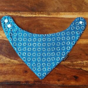 puntsjaaltje batik nitik blauw