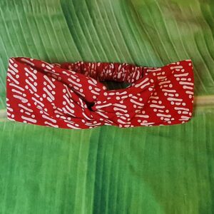 haarband batik rood