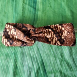 Bandana of Haarband Batik Sogan Parang